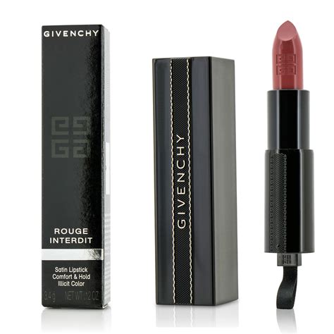 givenchy rouge interdit lipstick 06rose nocturne ean|givenchy color enhancing lipstick.